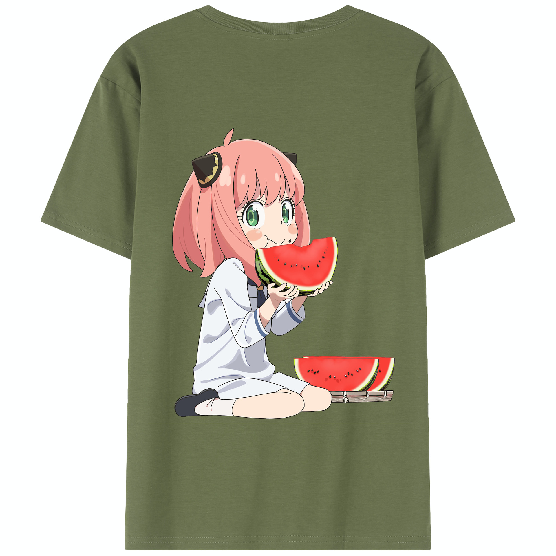 （画像用） SPY×FAMILY间谍家家酒 綿100％半袖Tシャツ（背面プリント）